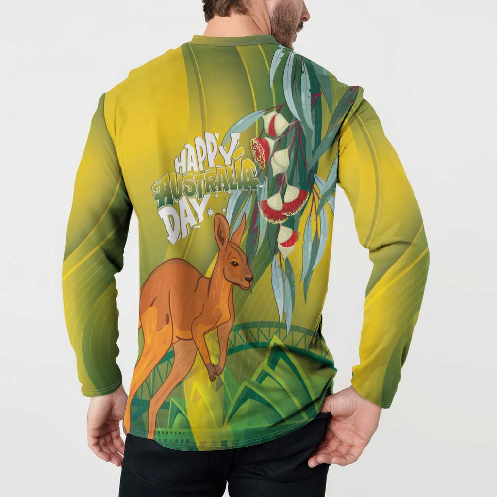 Australia Day Special Button Sweatshirt - Aussie Hoodie