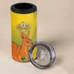 Australia Day Special 4 in 1 Can Cooler Tumbler - Aussie Hoodie