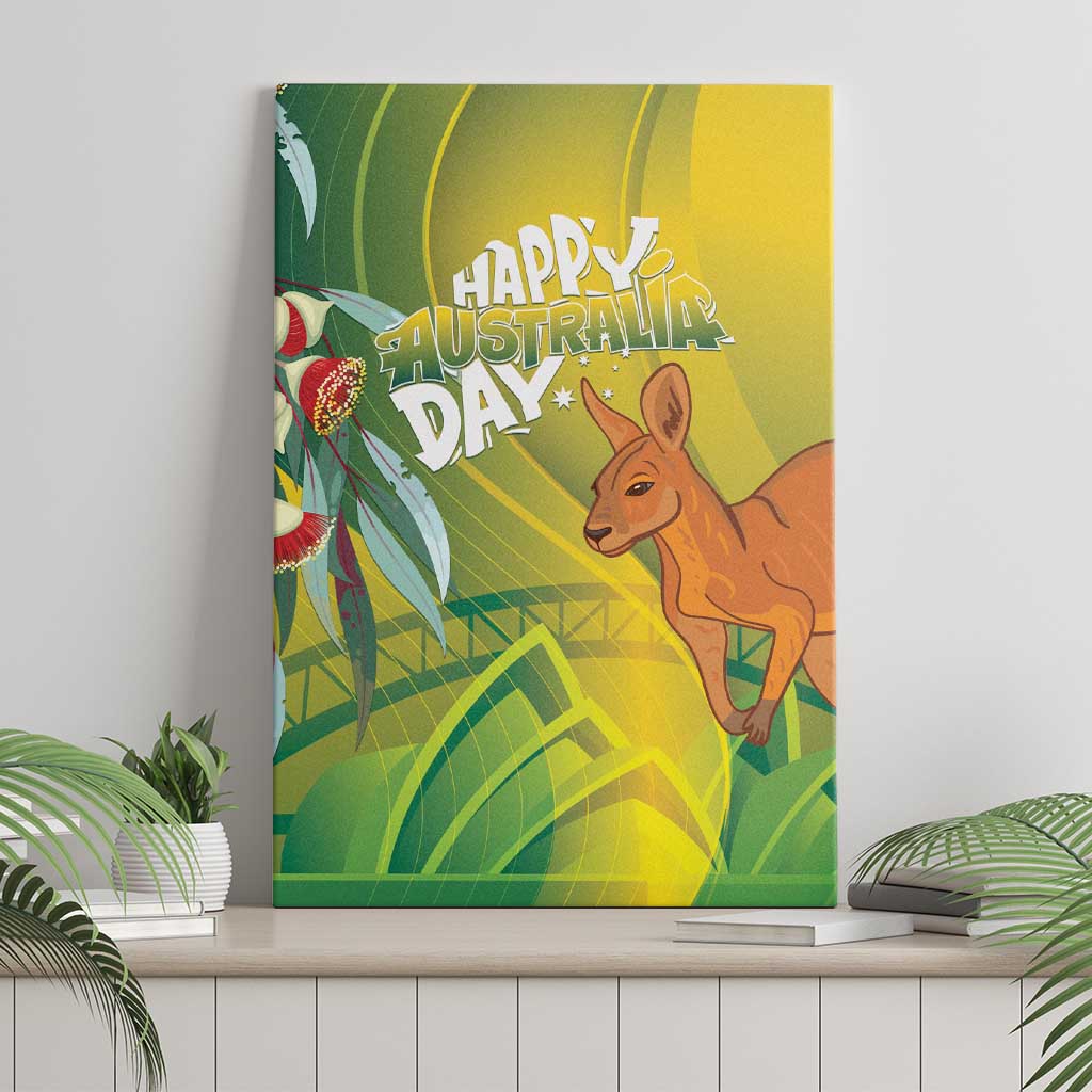 Australia Day Special Canvas Wall Art - Aussie Hoodie