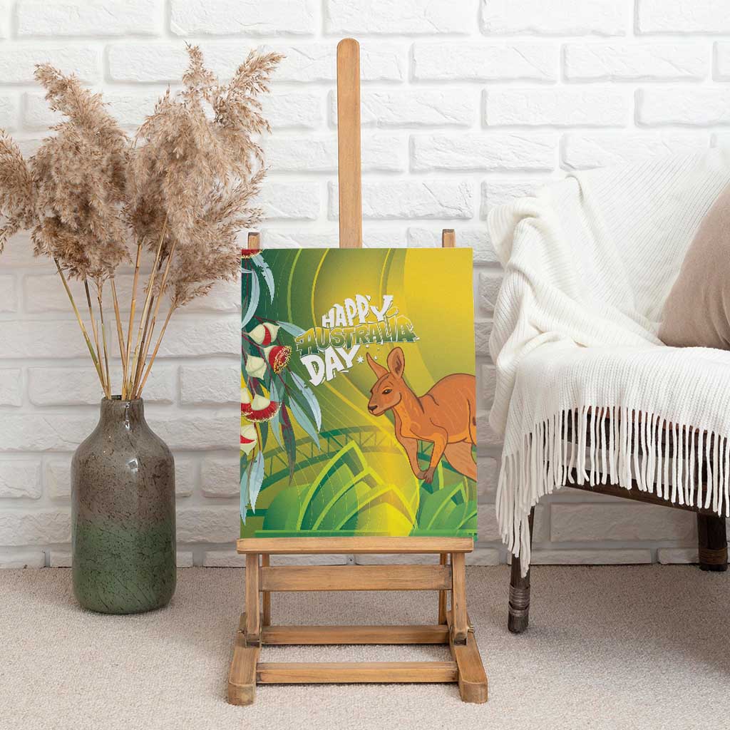 Australia Day Special Canvas Wall Art - Aussie Hoodie