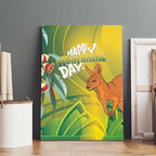Australia Day Special Canvas Wall Art - Aussie Hoodie