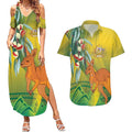 Australia Day Special Couples Matching Summer Maxi Dress and Hawaiian Shirt - Aussie Hoodie
