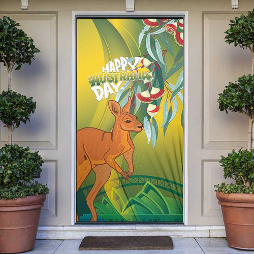 Australia Day Special Door Cover - Aussie Hoodie