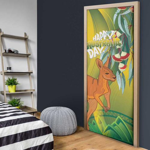 Australia Day Special Door Cover - Aussie Hoodie