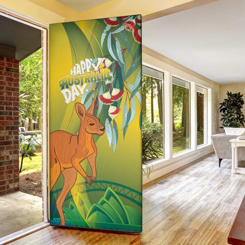 Australia Day Special Door Cover - Aussie Hoodie