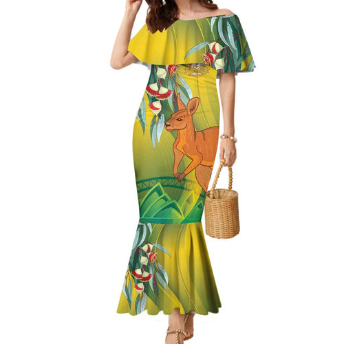 Australia Day Special Family Matching Mermaid Dress and Hawaiian Shirt - Aussie Hoodie