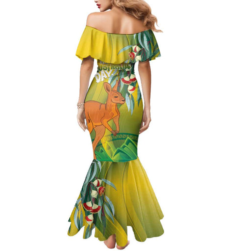 Australia Day Special Family Matching Mermaid Dress and Hawaiian Shirt - Aussie Hoodie