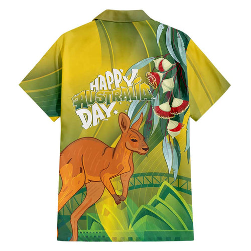 Australia Day Special Family Matching Off Shoulder Maxi Dress and Hawaiian Shirt - Aussie Hoodie