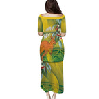 Australia Day Special Family Matching Puletasi and Hawaiian Shirt - undefined