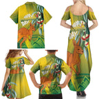 Australia Day Special Family Matching Summer Maxi Dress and Hawaiian Shirt - Aussie Hoodie