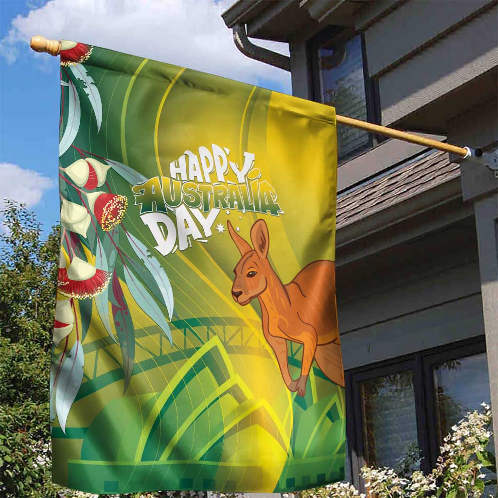Australia Day Special Garden Flag - Aussie Hoodie