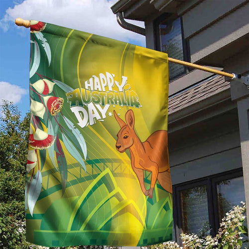 Australia Day Special Garden Flag - Aussie Hoodie