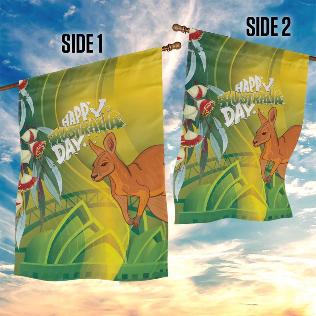 Australia Day Special Garden Flag - Aussie Hoodie