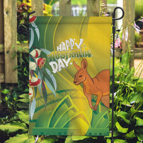 Australia Day Special Garden Flag - Aussie Hoodie