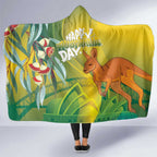 Australia Day Special Hooded Blanket - Aussie Hoodie