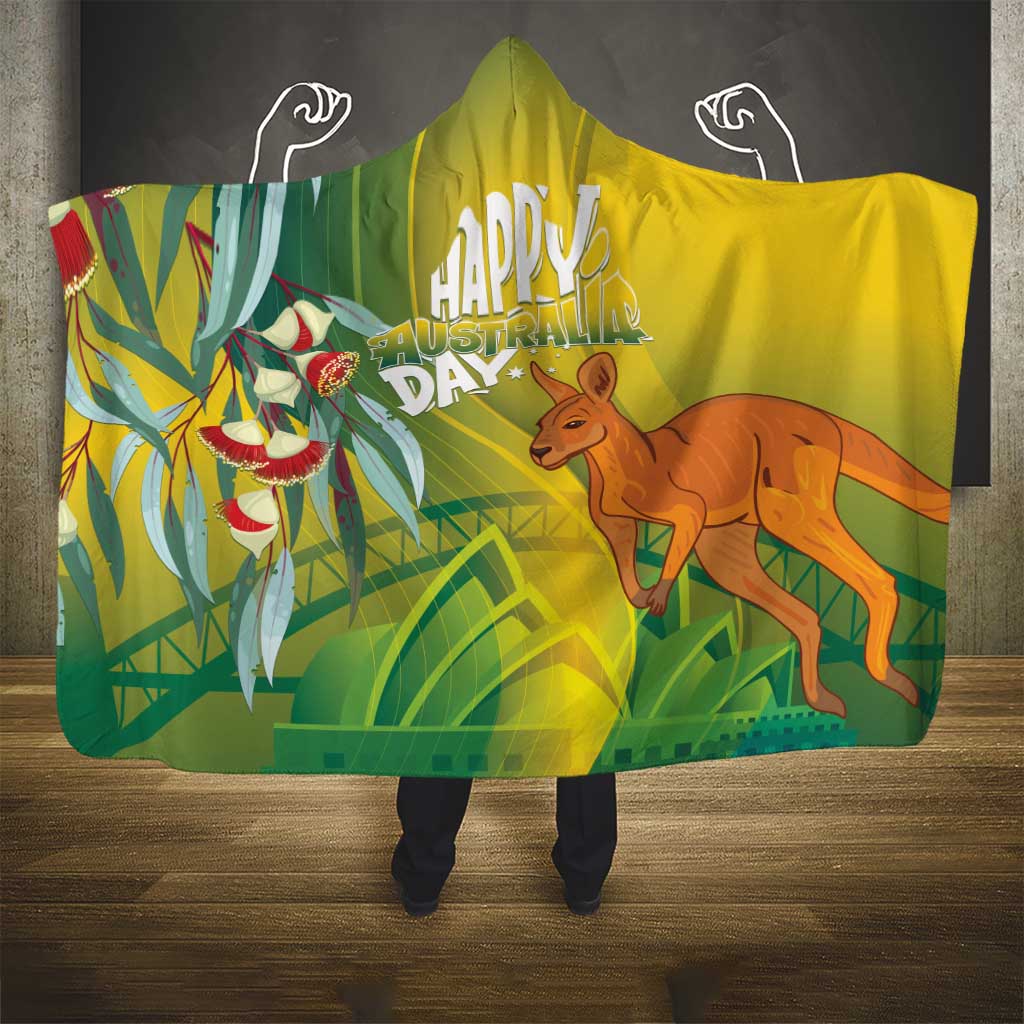 Australia Day Special Hooded Blanket - Aussie Hoodie