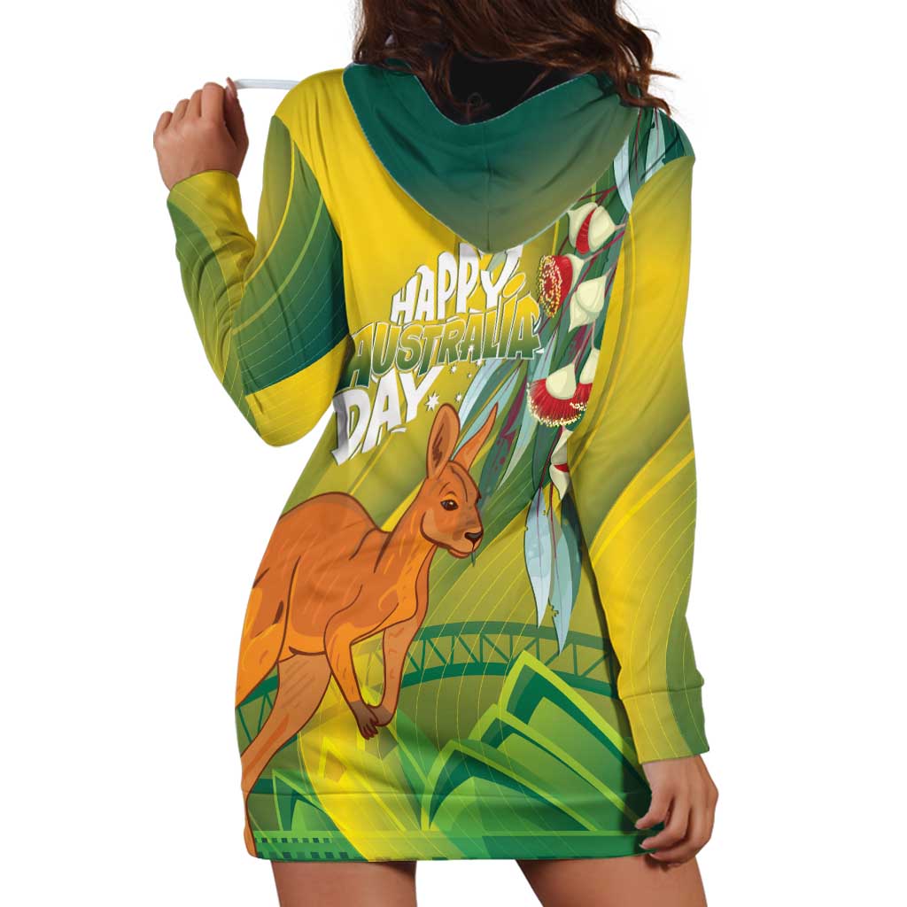 Australia Day Special Hoodie Dress - Aussie Hoodie