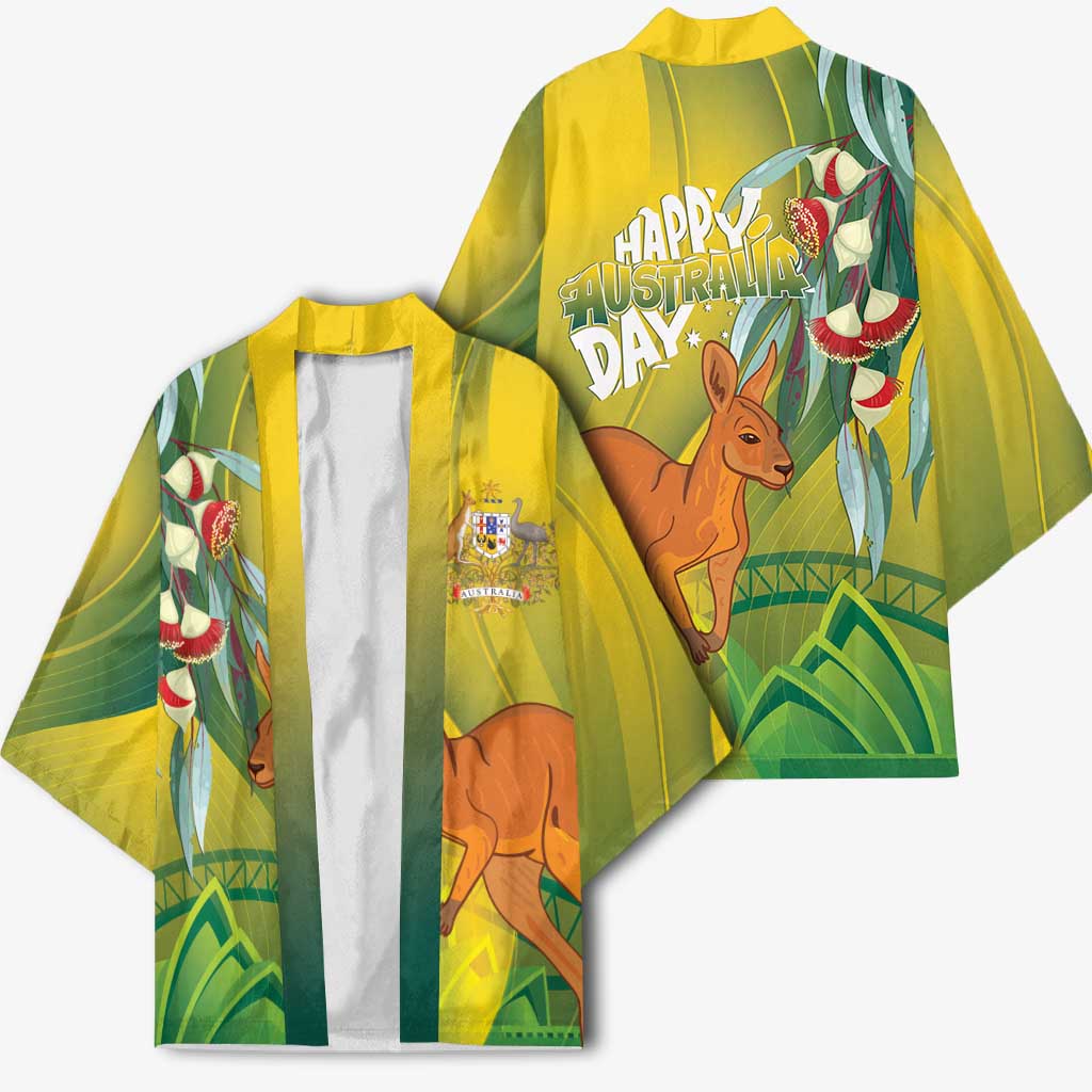 Australia Day Special Kimono - Aussie Hoodie