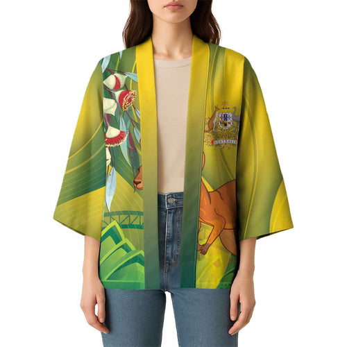 Australia Day Special Kimono - Aussie Hoodie