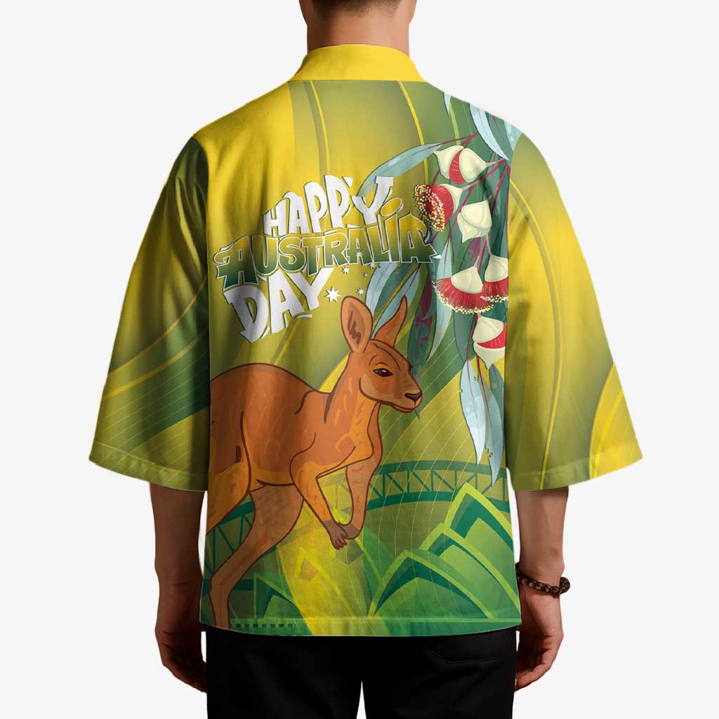 Australia Day Special Kimono - Aussie Hoodie