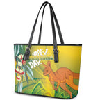 Australia Day Special Leather Tote Bag - Aussie Hoodie