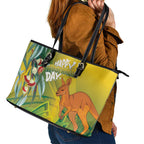 Australia Day Special Leather Tote Bag - Aussie Hoodie
