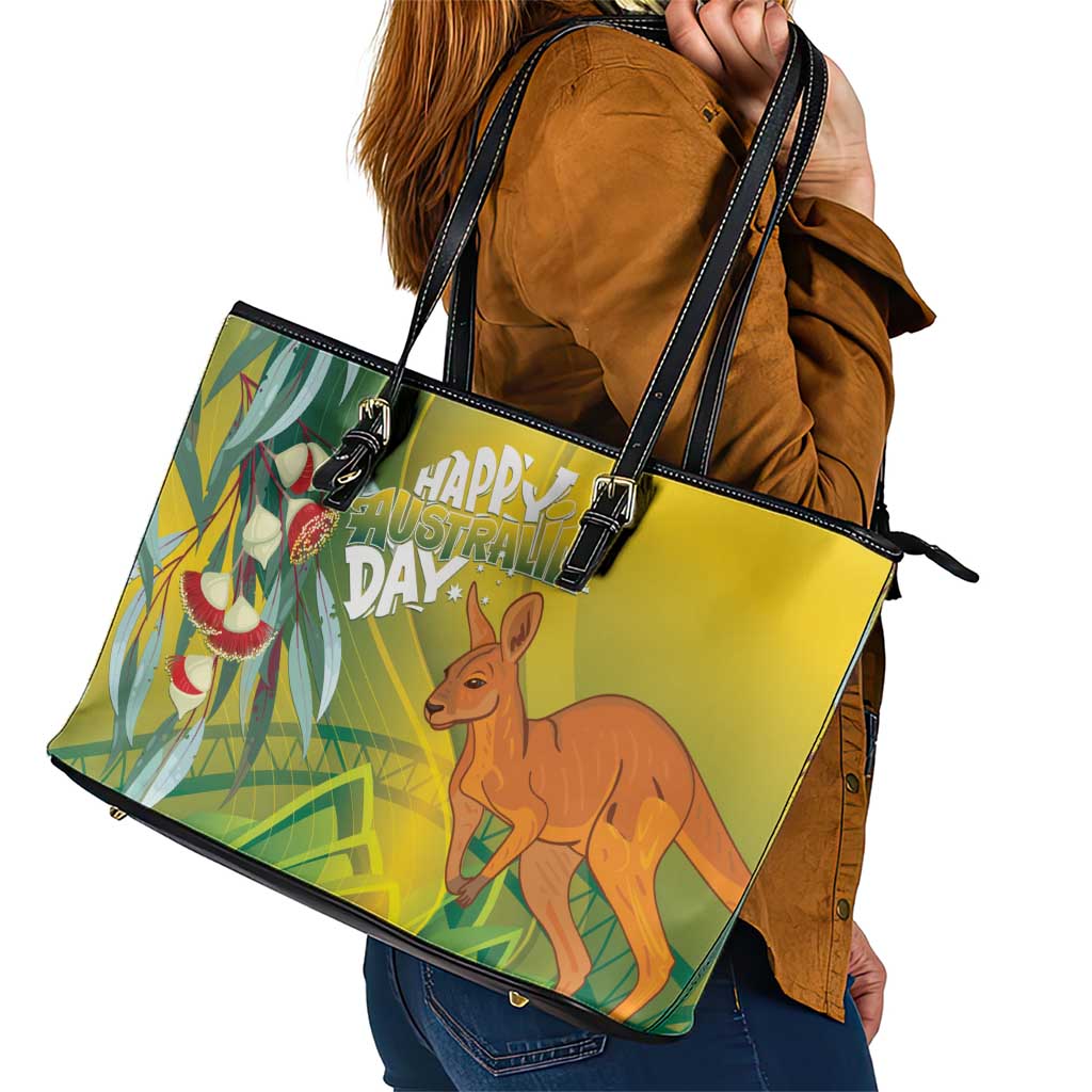 Australia Day Special Leather Tote Bag - Aussie Hoodie