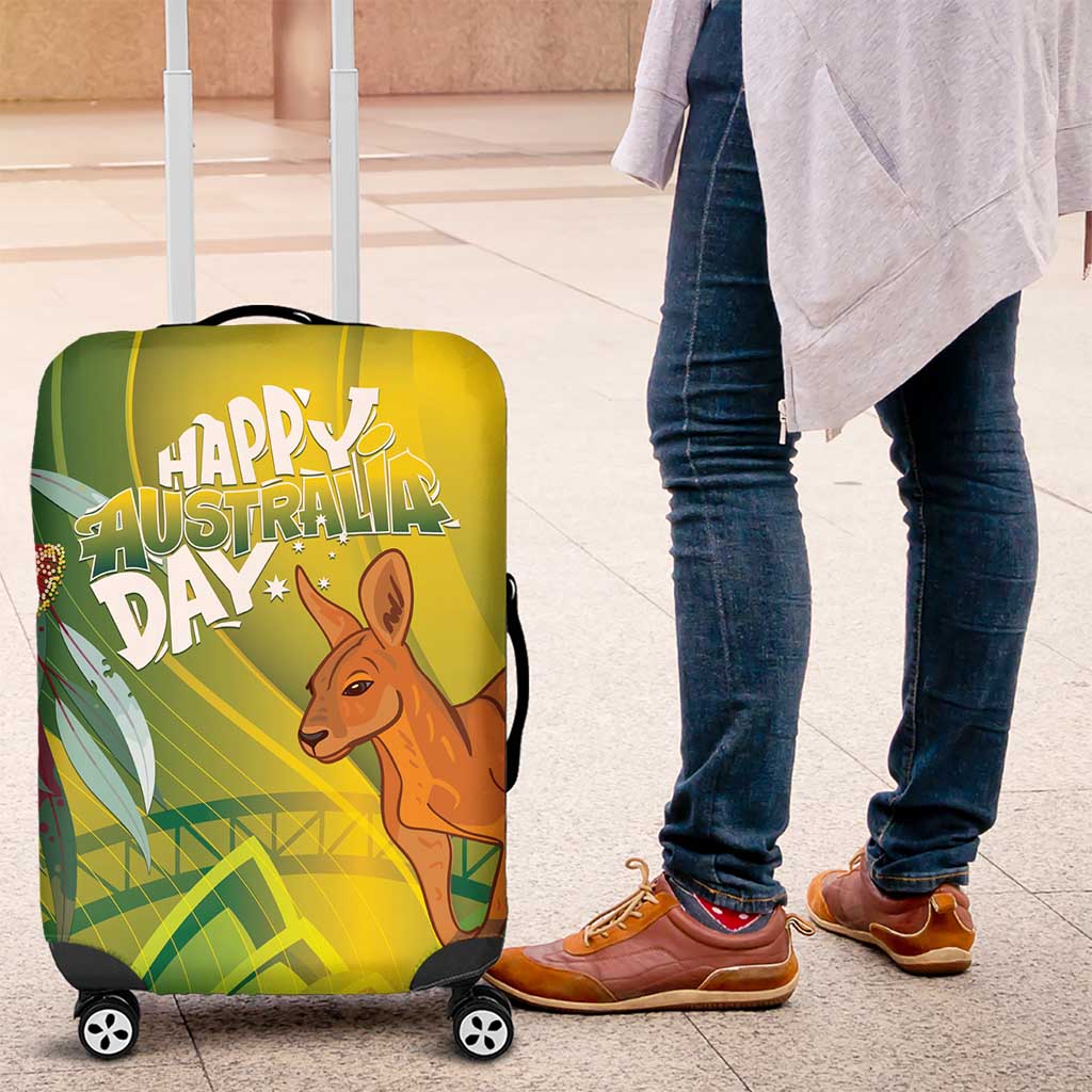 Australia Day Special Luggage Cover - Aussie Hoodie