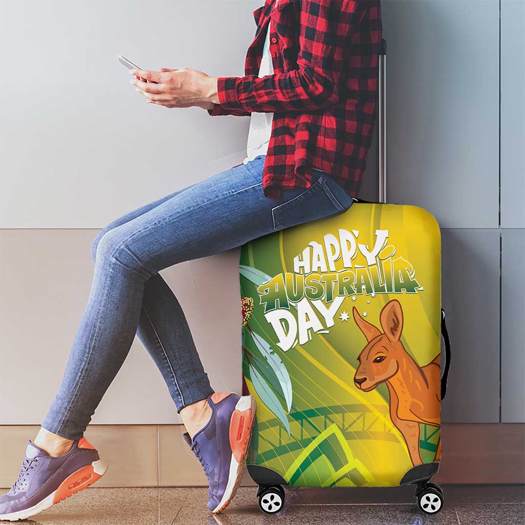 Australia Day Special Luggage Cover - Aussie Hoodie