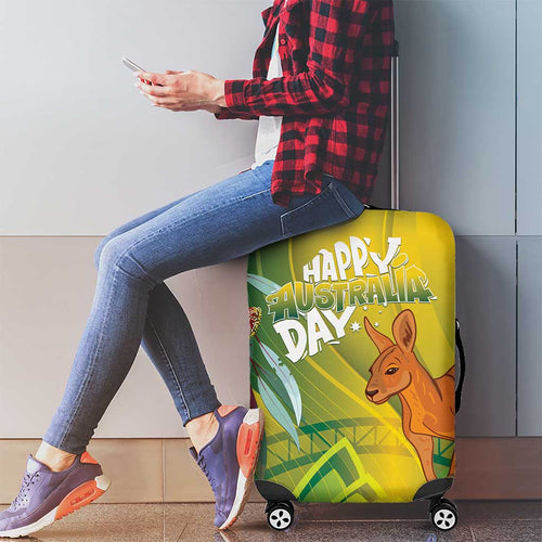 Australia Day Special Luggage Cover - Aussie Hoodie