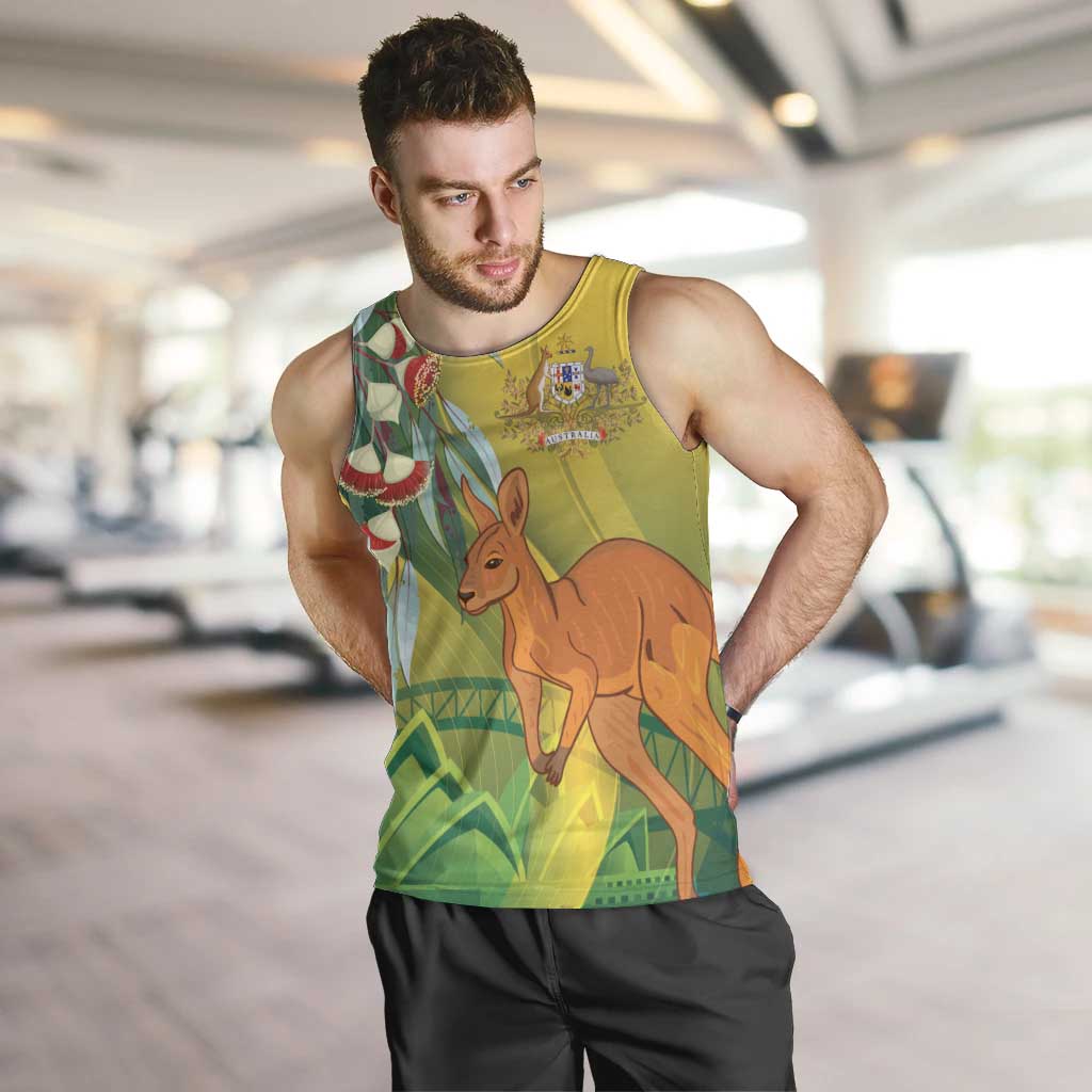 Australia Day Special Men Tank Top - Aussie Hoodie