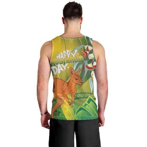 Australia Day Special Men Tank Top - Aussie Hoodie