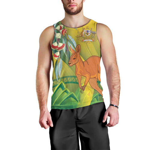 Australia Day Special Men Tank Top - Aussie Hoodie