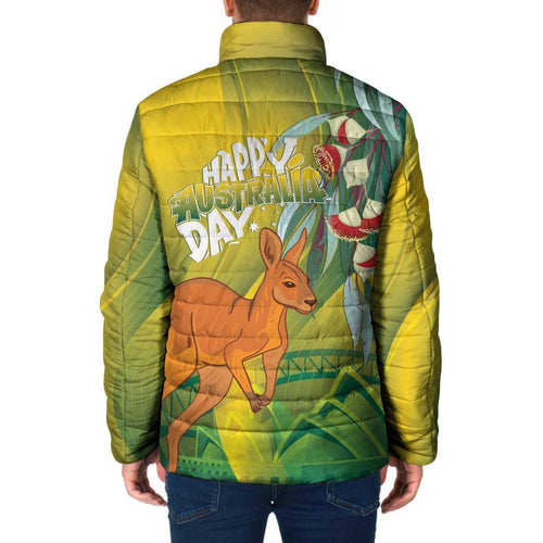 Australia Day Special Padded Jacket - Aussie Hoodie