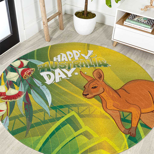 Australia Day Special Round Carpet - Aussie Hoodie