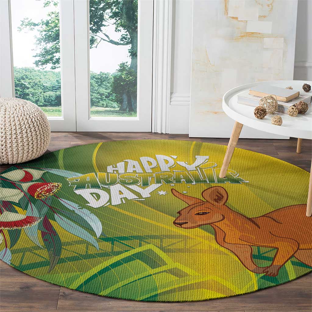 Australia Day Special Round Carpet - Aussie Hoodie