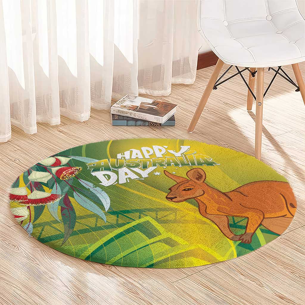 Australia Day Special Round Carpet - Aussie Hoodie