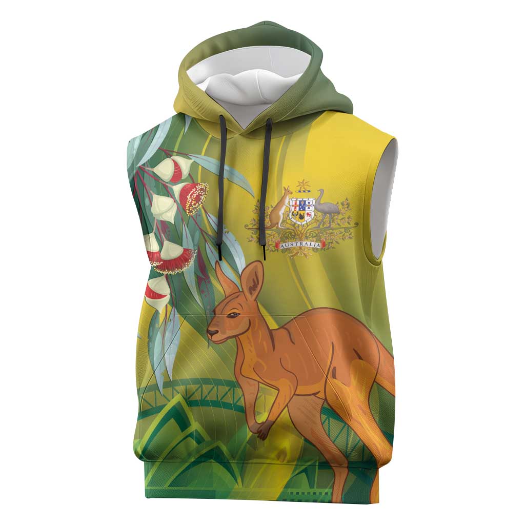 Australia Day Special Sleeveless Hoodie - Aussie Hoodie