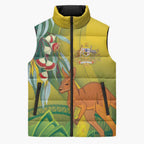 Australia Day Special Sleeveless Puffer Jacket - Aussie Hoodie