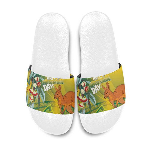Australia Day Special Slide Sandals - Aussie Hoodie