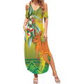 Australia Day Special Summer Maxi Dress - Aussie Hoodie