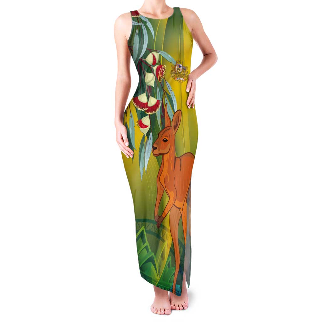 Australia Day Special Tank Maxi Dress - Aussie Hoodie