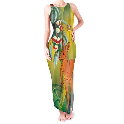 Australia Day Special Tank Maxi Dress - Aussie Hoodie