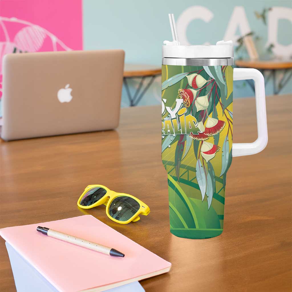 Australia Day Special Tumbler With Handle - Aussie Hoodie
