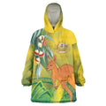 Australia Day Special Wearable Blanket Hoodie - Aussie Hoodie