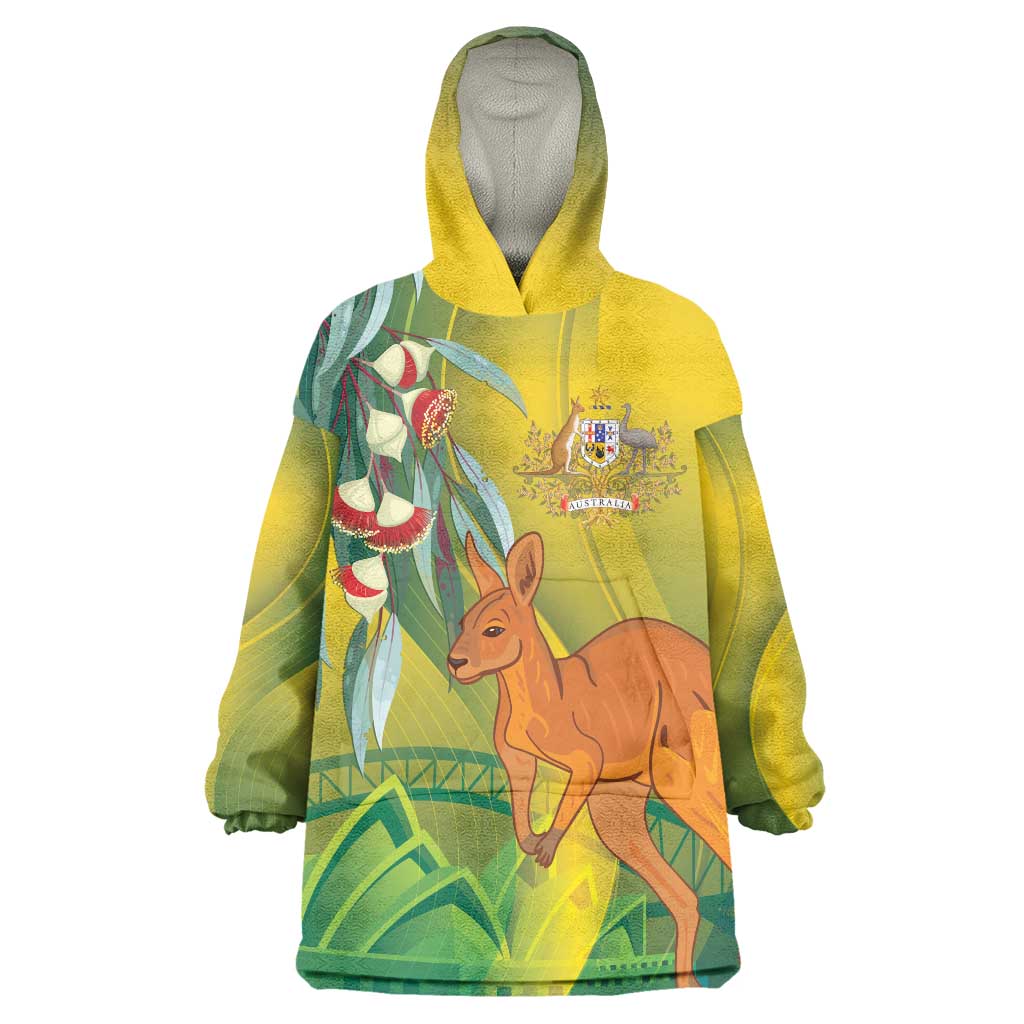Australia Day Special Wearable Blanket Hoodie - Aussie Hoodie