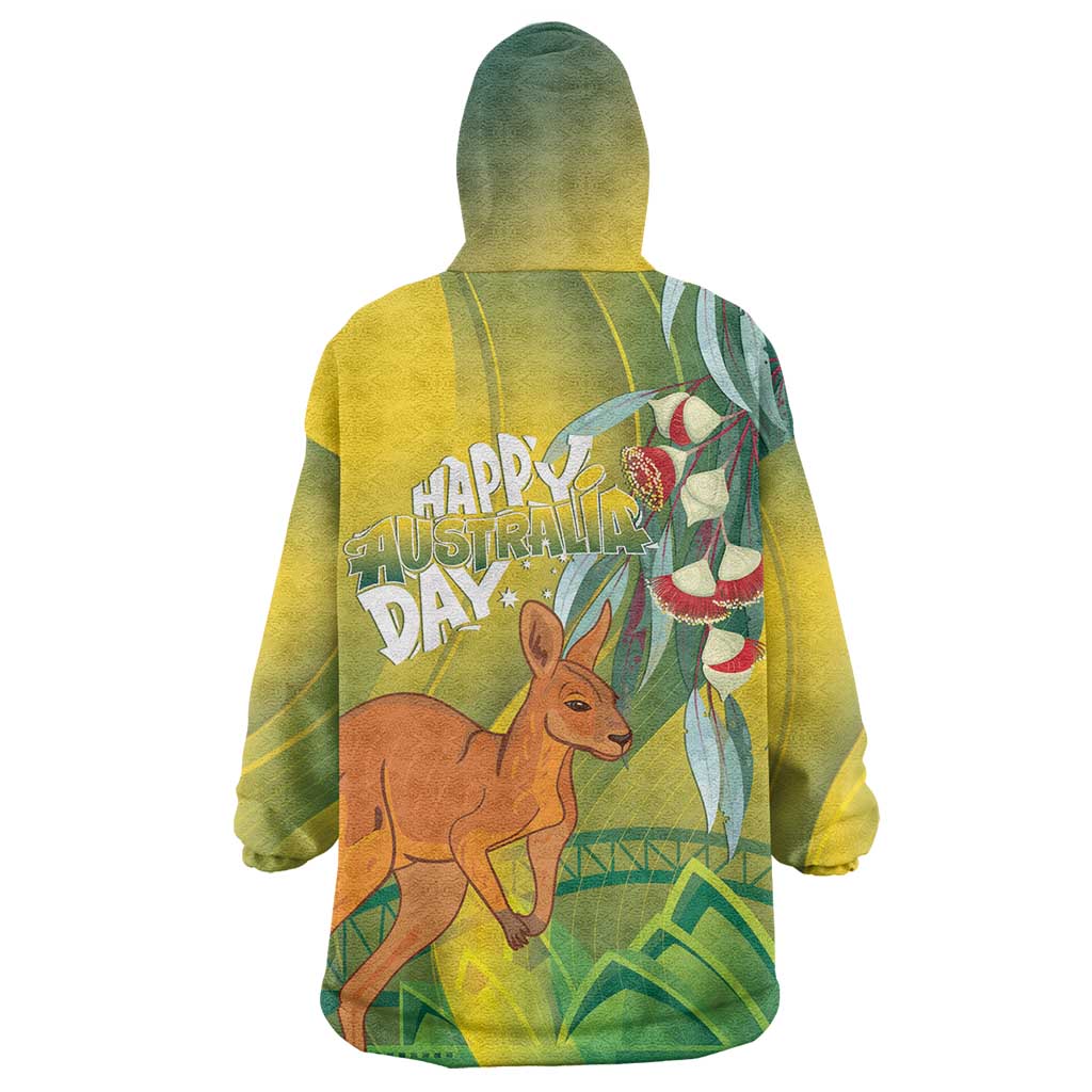 Australia Day Special Wearable Blanket Hoodie - Aussie Hoodie