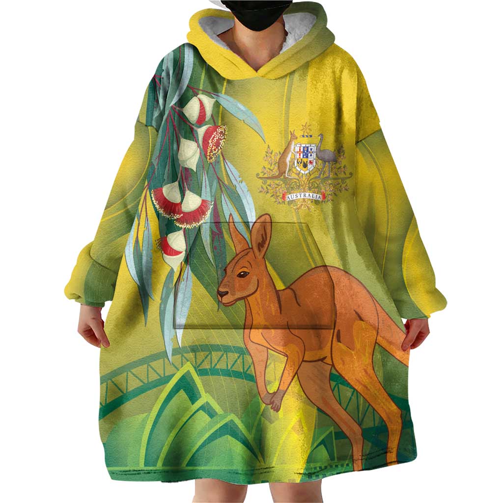 Australia Day Special Wearable Blanket Hoodie - Aussie Hoodie