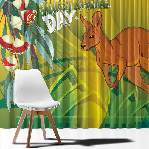 Australia Day Special Window Curtain - Aussie Hoodie