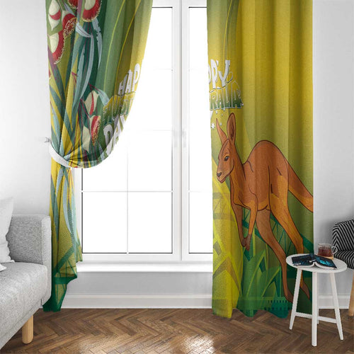 Australia Day Special Window Curtain - Aussie Hoodie
